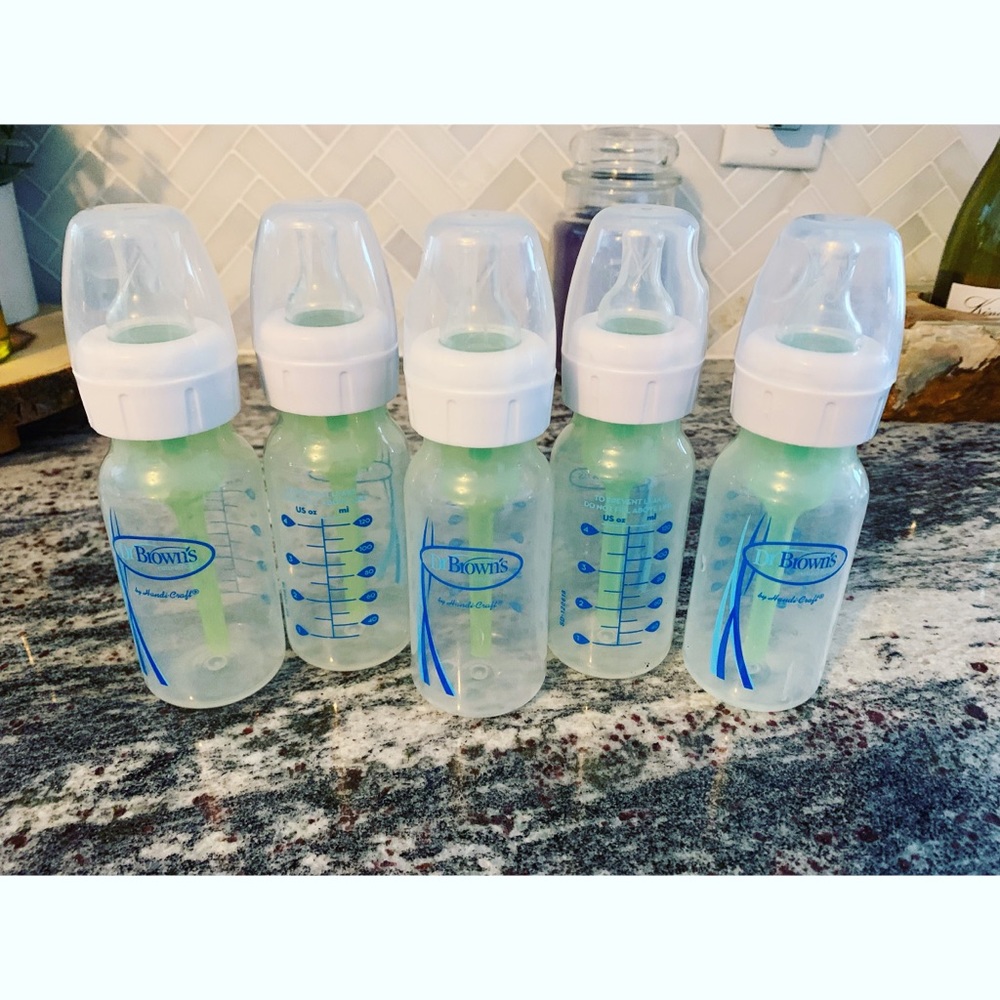 5 Dr Browns Anti Colic Bottles